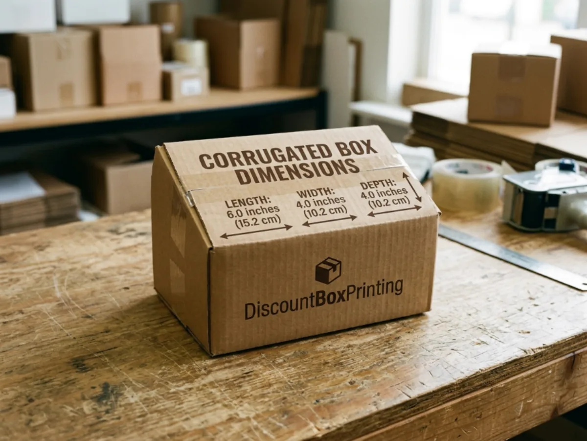 Corrugated box dimensions chart with wall grades and load caps
