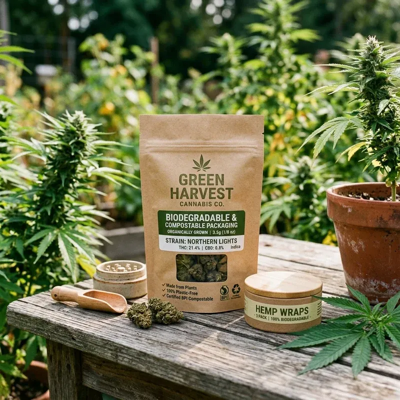 Biodegradable Marijuana Packaging