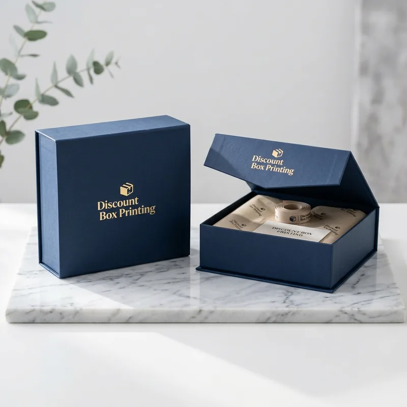 Custom rigid boxes with premium printing and finishes