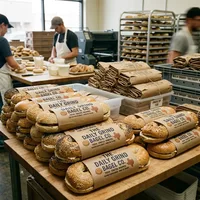 Bulk Custom Printed Bagel Wraps thumbnail 3