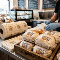 Bulk Custom Printed Bagel Wraps thumbnail 1