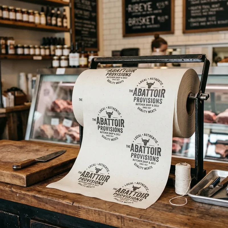 Butcher Paper with Logo