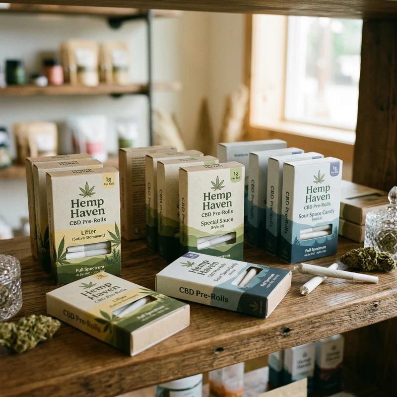 CBD Pre Roll Boxes