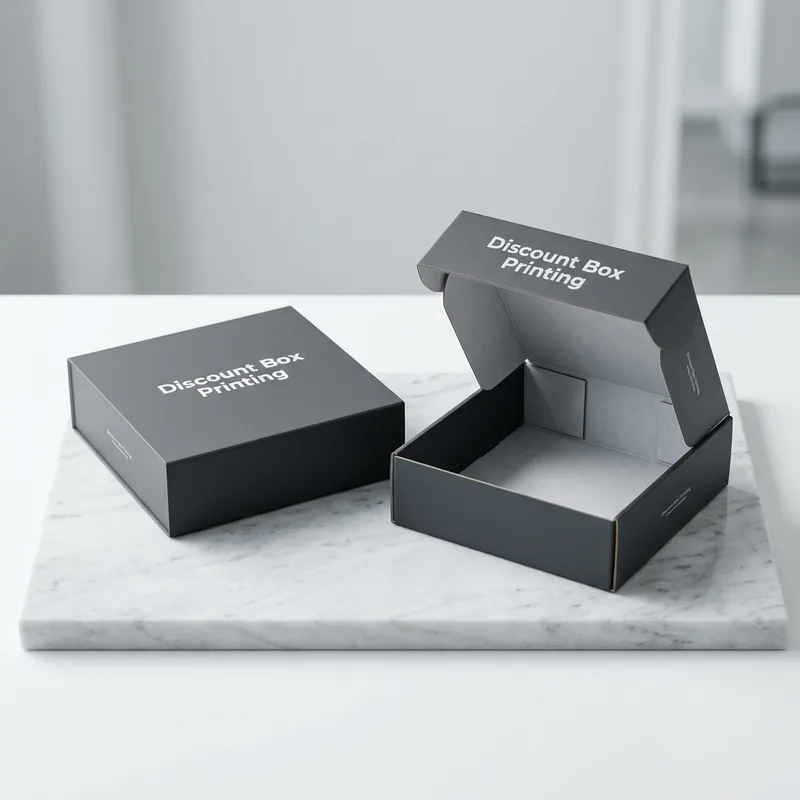 Custom counter display boxes for point-of-sale