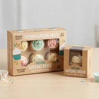 Custom Branded Cupcake Boxes thumbnail 4