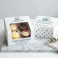 Custom Branded Cupcake Boxes thumbnail 1
