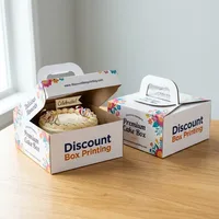 Custom Cake Boxes with Handle thumbnail 1