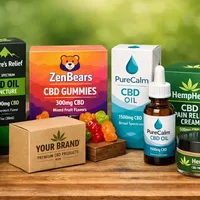 Custom CBD Tincture Boxes thumbnail 1