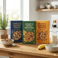 Custom Cereal Boxes with Window thumbnail 3