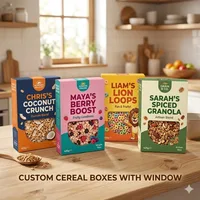 Custom Cereal Boxes with Window thumbnail 1