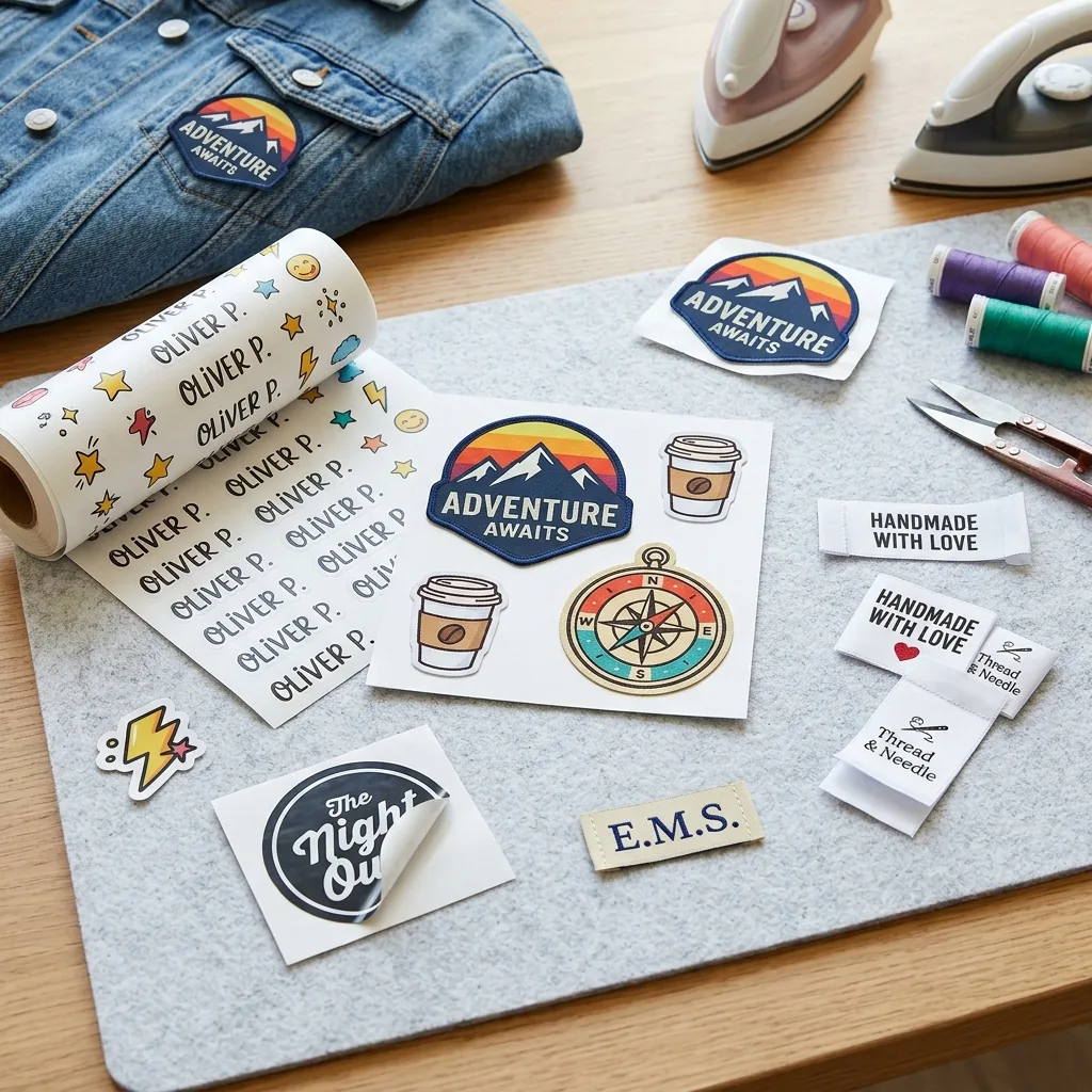 Custom Clothing Stickers thumbnail 2