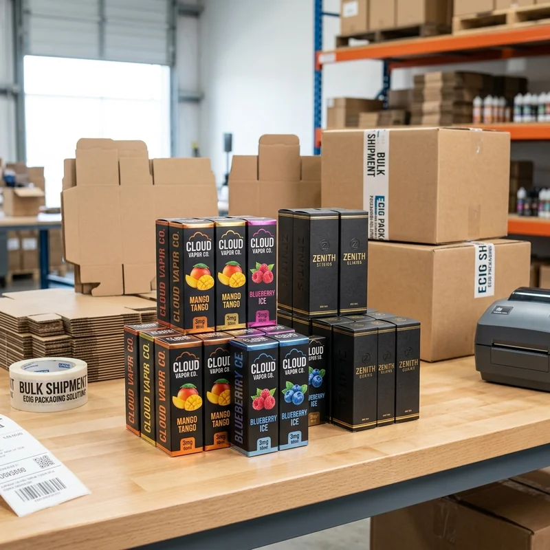 Custom E Liquid Boxes Wholesale