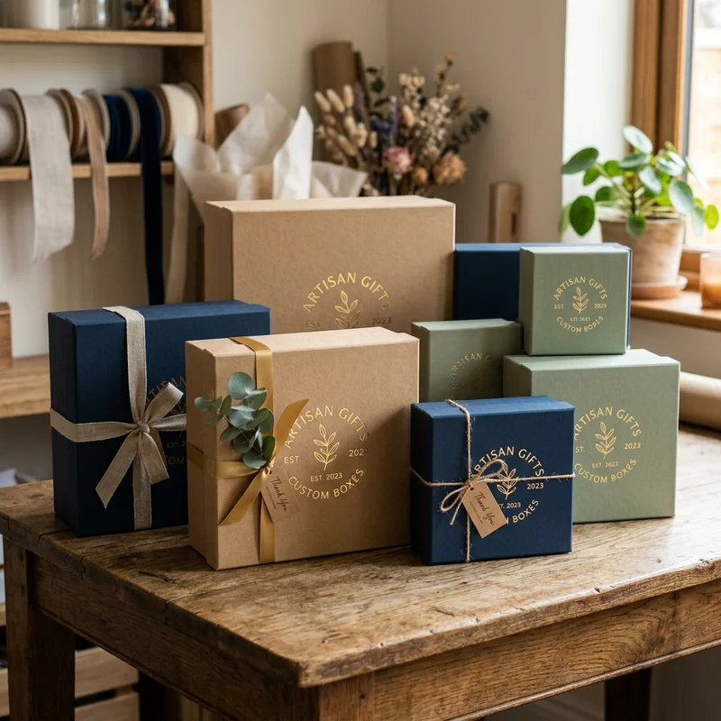 Custom Gift Boxes with Logo