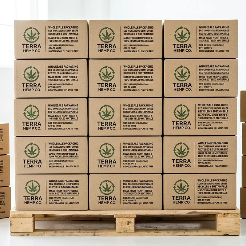 Range of custom hemp boxes for oils, edibles, and flower