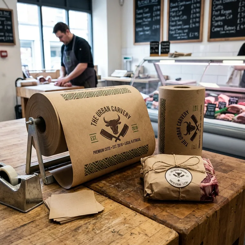 Custom Kraft Butcher Paper