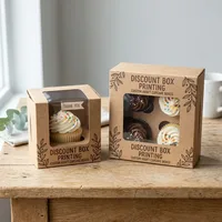 Custom Kraft Cupcake Boxes thumbnail 2
