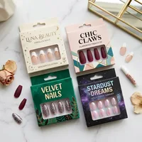 Custom Press on Nail Packaging Boxes thumbnail 1