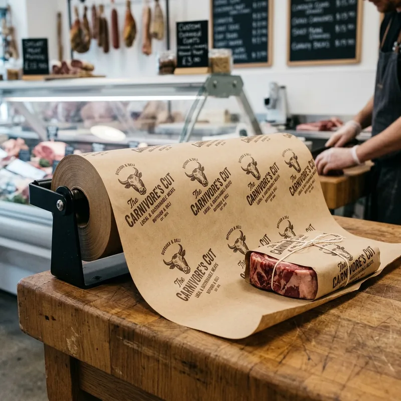 Custom Printed Butcher Paper