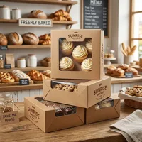 Custom Small Bakery Boxes with Window thumbnail 4