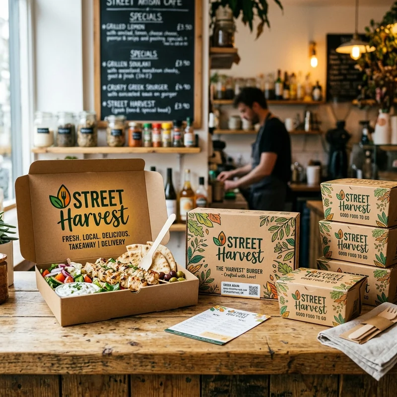 Custom printed disposable pizza boxes for takeout
