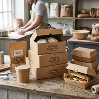 Kraft Food Packaging Boxes thumbnail 2