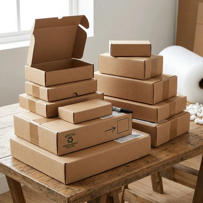 Kraft Mailer Boxes