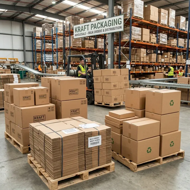 Kraft Packaging Boxes Wholesale