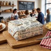 Personalized Sandwich Wrapping Paper thumbnail 4