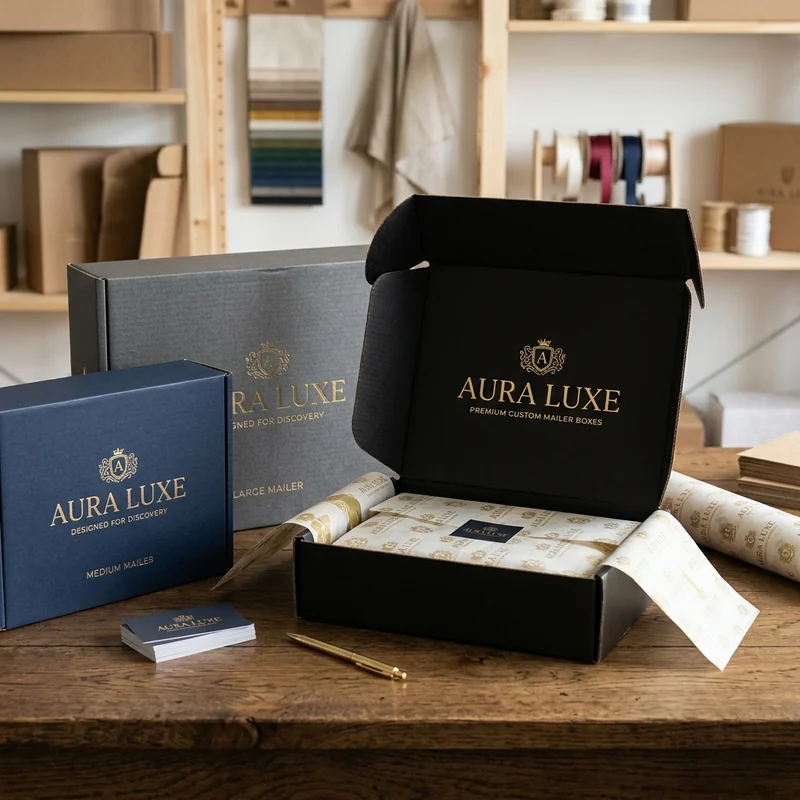 Premium Custom Mailer Boxes