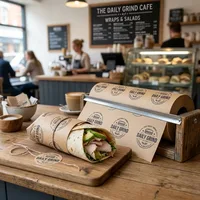 Sandwich Wrap Paper with Logo thumbnail 2