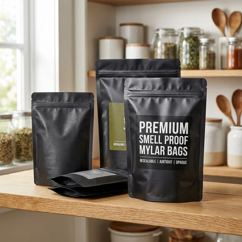 Smell Proof Mylar Bags