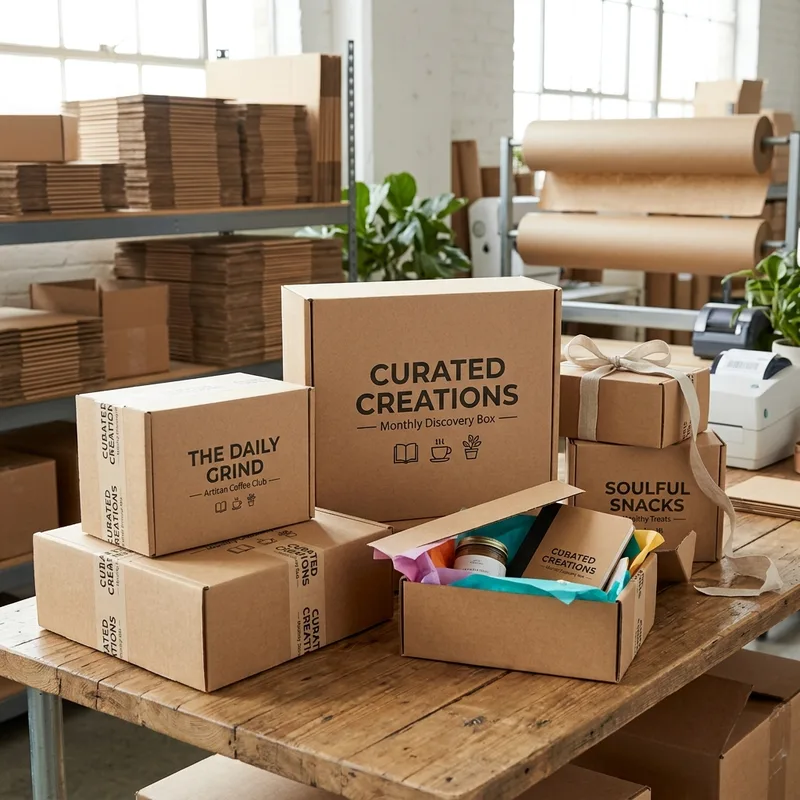 Subscription Retail Packaging Boxes