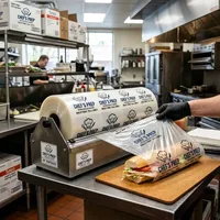 Wholesale Restaurant Food Wrap with Logo thumbnail 4