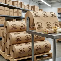 Wholesale Restaurant Food Wrap with Logo thumbnail 1