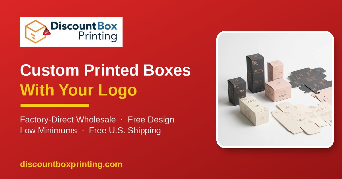 Cheap Custom Box Printing - Custom Made Boxes with Logo