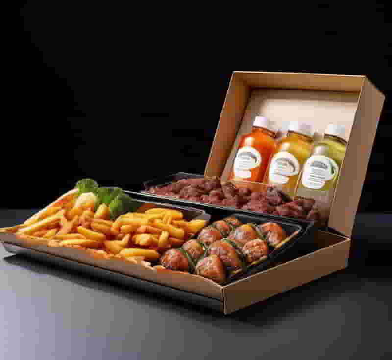 Can I personalize the design and size of food display box to match my brand's specific food products?