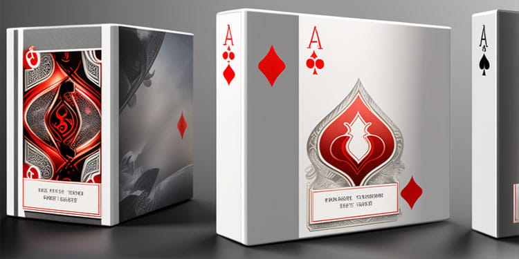What customization options are available for play card box designs?